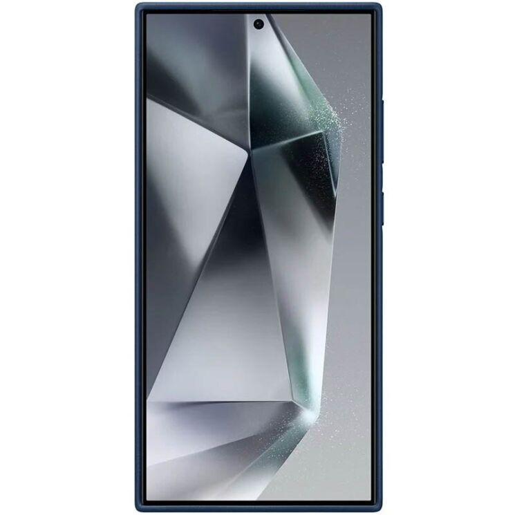 Защитный чехол Copiex Leather Cover для Samsung Galaxy S24 Ultra (S928) - Navy Blue: фото 3 из 3
