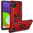 Защитный чехол Deexe Armor Case для Samsung Galaxy A22 (A225) - Red (277536R)