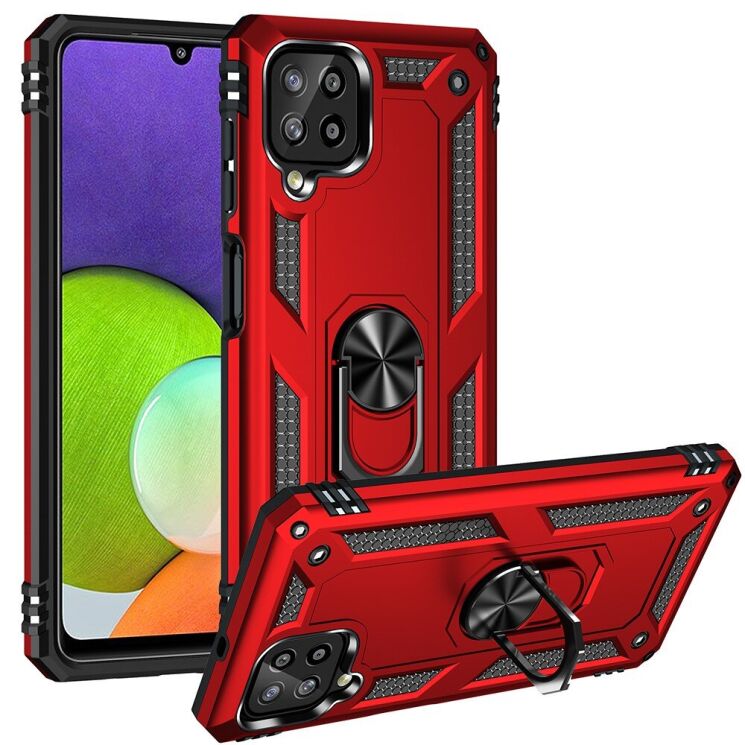 Защитный чехол Deexe Armor Case для Samsung Galaxy A22 (A225) - Red: фото 1 из 8
