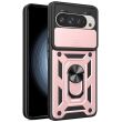 Защитный чехол Deexe Armor Shield для Google Pixel 9 / 9 Pro - Rose Gold (360075RG)