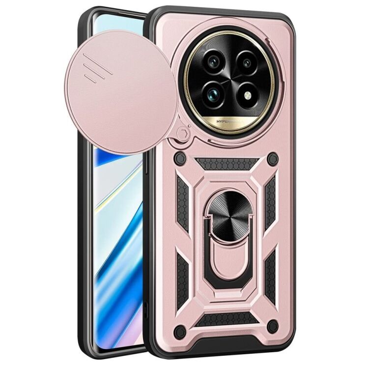 Защитный чехол Deexe Armor Shield для Realme 13 Pro / 13 Pro Plus - Rose Gold: фото 1 из 9