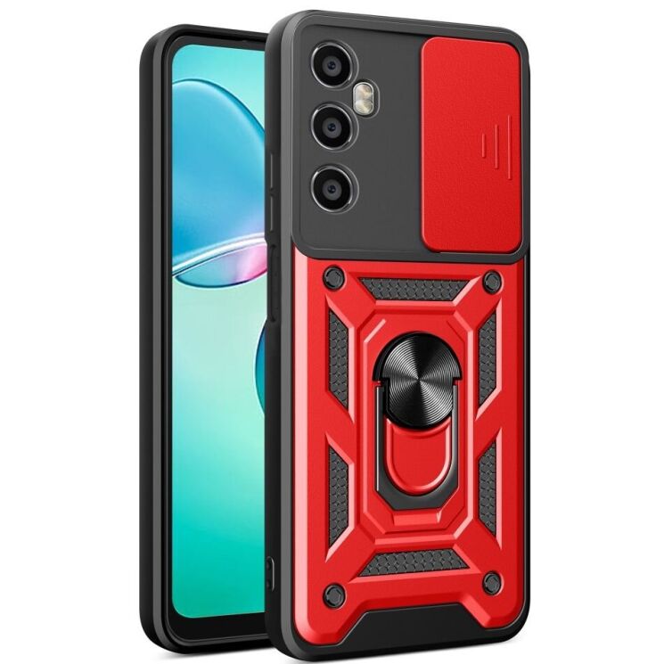 Защитный чехол Deexe Armor Shield для Realme C65 - Red: фото 1 из 9