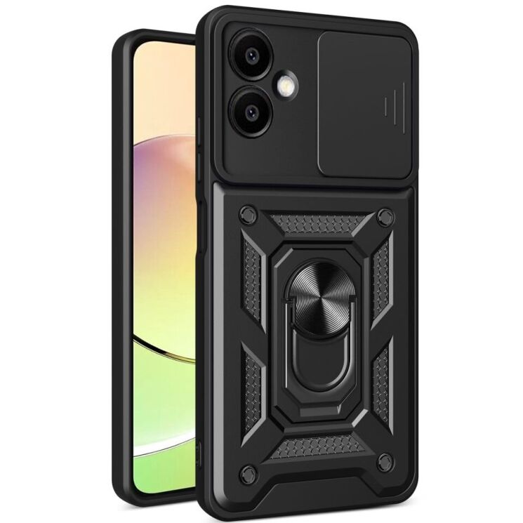 Защитный чехол Deexe Armor Shield для Samsung Galaxy A06 (A065) - Black: фото 1 из 8