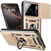Защитный чехол Deexe Armor Shield для Xiaomi 15 - Gold: фото 1 из 10