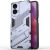 Захисний чохол Deexe Bibercas для Motorola Moto G24 - Grey: фото 1 з 7