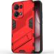 Захисний чохол Deexe Bibercas для OPPO Reno 13 Pro 5G - Red (376706R). Фото 2 з 7