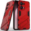 Захисний чохол Deexe Bibercas для OPPO Reno 13 Pro 5G - Red (376706R)