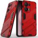 Захисний чохол Deexe Bibercas для OPPO Reno 13 Pro 5G - Red (376706R). Фото 1 з 7