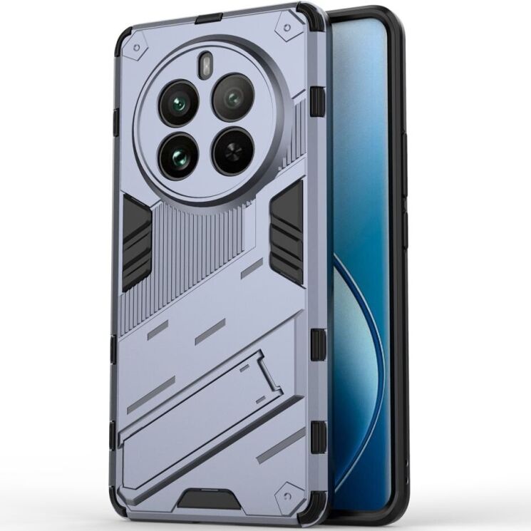 Защитный чехол Deexe Bibercas для Realme 12 Pro / 12 Pro+ - Dark Blue: фото 1 из 6