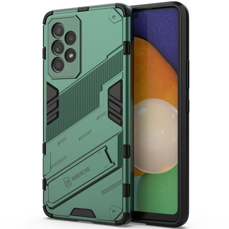 Защитный чехол Deexe Bibercas для Samsung Galaxy A53 (A536) - Green: фото 2 из 8