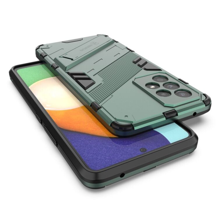 Защитный чехол Deexe Bibercas для Samsung Galaxy A53 (A536) - Green: фото 5 из 8
