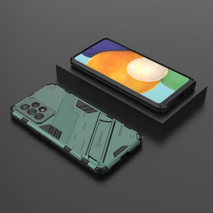 Защитный чехол Deexe Bibercas для Samsung Galaxy A53 (A536) - Green: фото 6 из 8