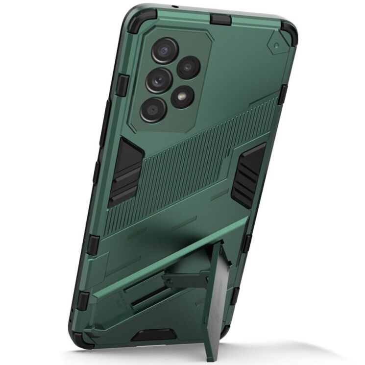 Защитный чехол Deexe Bibercas для Samsung Galaxy A53 (A536) - Green: фото 3 из 8