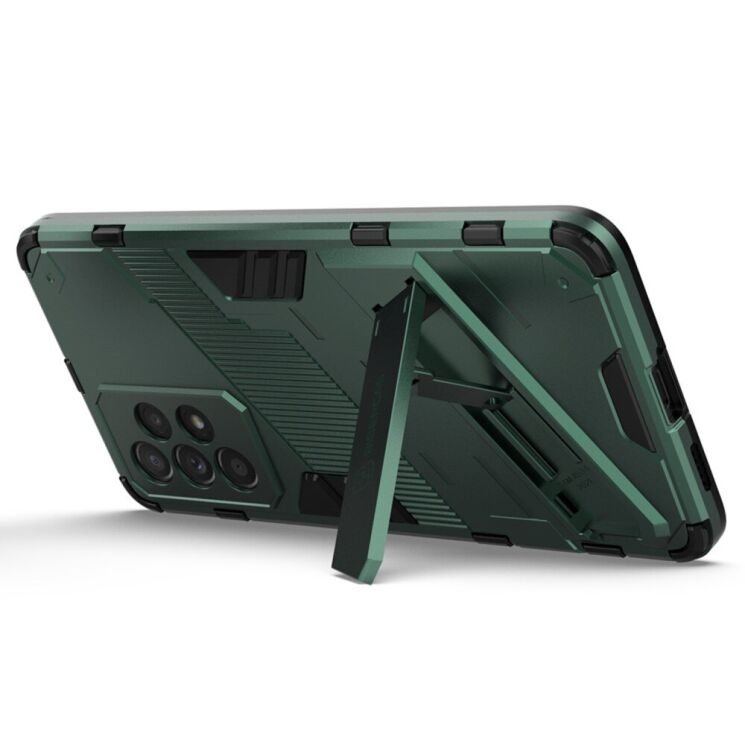 Защитный чехол Deexe Bibercas для Samsung Galaxy A53 (A536) - Green: фото 4 из 8