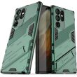 Защитный чехол Deexe Bibercas для Samsung Galaxy S22 Ultra (S908) - Green (298436G)