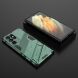 Защитный чехол Deexe Bibercas для Samsung Galaxy S22 Ultra (S908) - Green (298436G). Фото 5 из 8