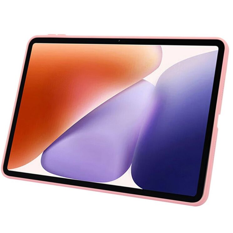 Захисний чохол Deexe Crystal Kickstand для Xiaomi Pad 7 / 7 Pro - Pink: фото 3 з 10