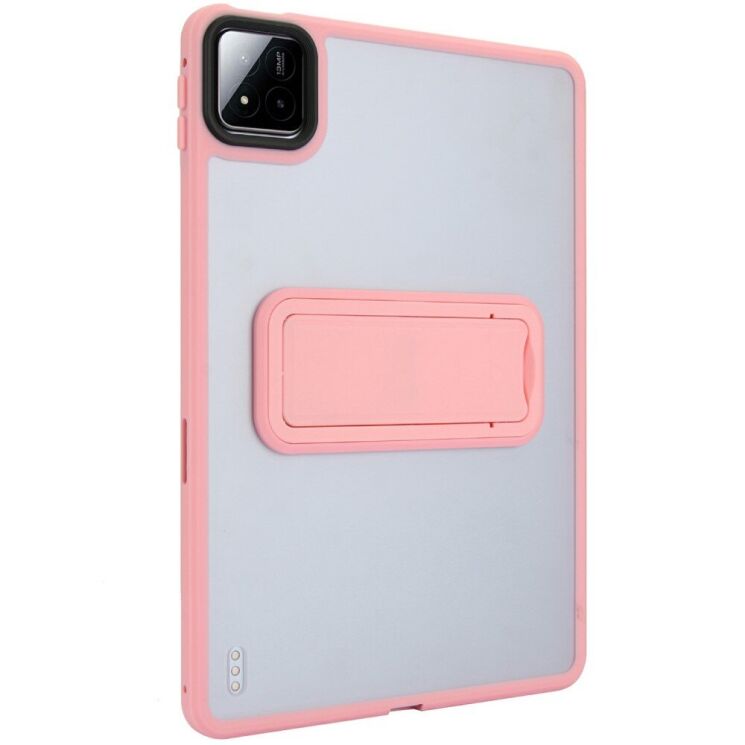 Захисний чохол Deexe Crystal Kickstand для Xiaomi Pad 7 / 7 Pro - Pink: фото 4 з 10