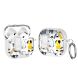 Защитный чехол Deexe Crystal Lock для AirPods 4 - Cartoon Dog (364456D). Фото 1 из 9