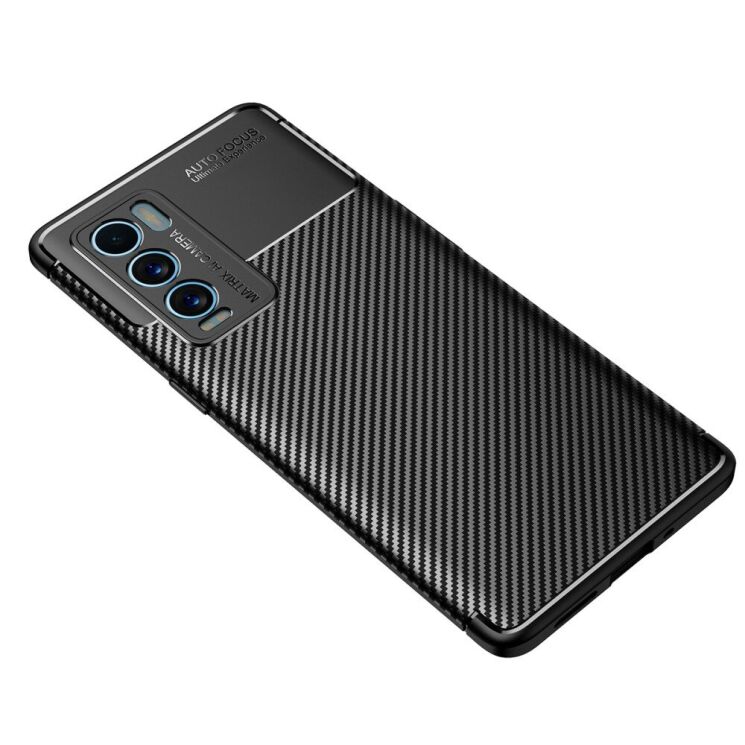 Захисний чохол Deexe Fusion для Realme GT - Black: фото 2 з 11