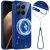 Защитный чехол Deexe Glitter Case with MagSafe для Xiaomi 17T Pro - Blue: фото 1 из 8