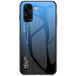 Захисний чохол Deexe Gradient Color для OPPO A6x - Blue / Black (406508LB)