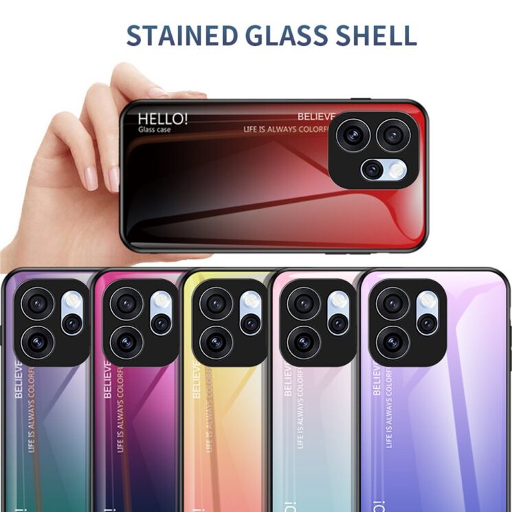 Защитный чехол Deexe Gradient Color для OPPO Reno 15 Pro - Pink / Blue (405609PL) Защитный чехол Deexe Gradient Color для OPPO Reno 15 Pro - Pink / Blue: фото 8 из 8