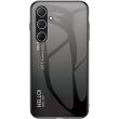 Защитный чехол Deexe Gradient Color для Samsung Galaxy A56 (A566) - Black / Grey (372192BH)