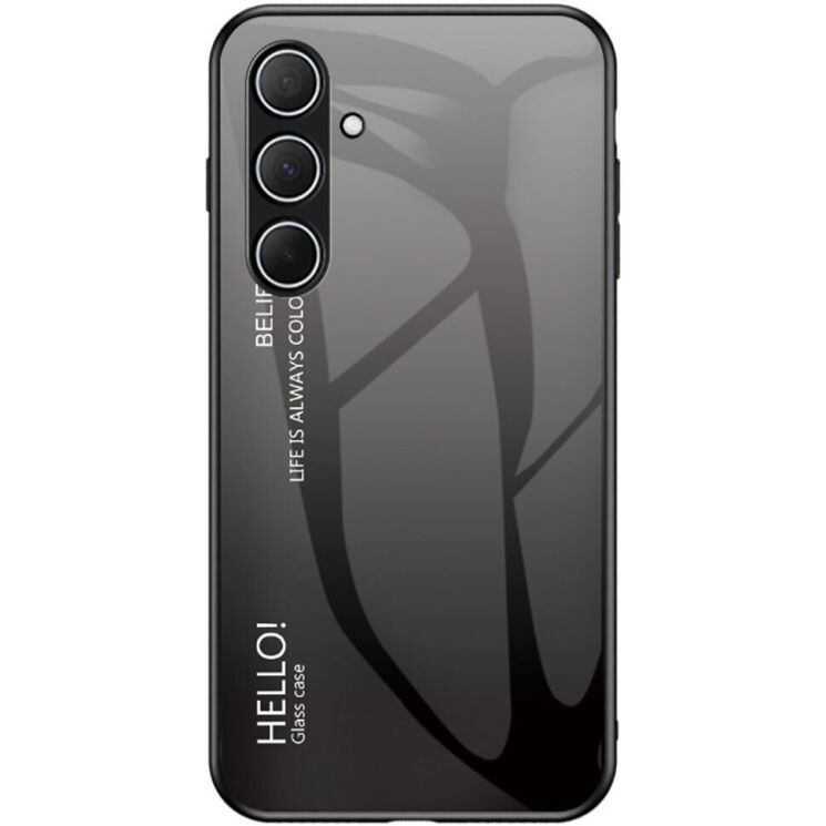Защитный чехол Deexe Gradient Color для Samsung Galaxy A56 (A566) - Black / Grey: фото 1 из 7
