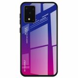 Захисний чохол Deexe Gradient Color для Samsung Galaxy S20 (G980) - Blue / Rose (316002D)