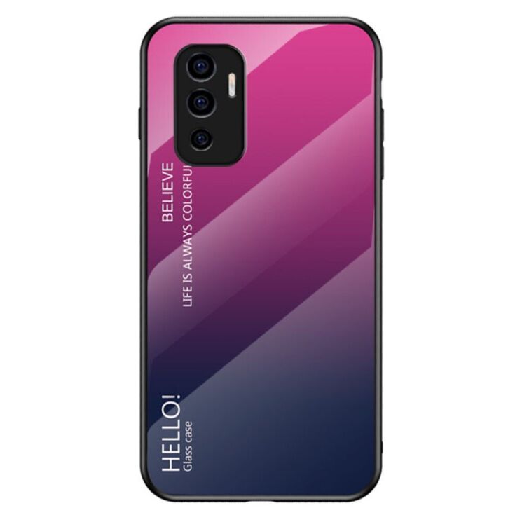 Защитный чехол Deexe Gradient Color для VIVO V23e - Rose: фото 1 из 13