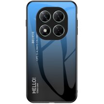Защитный чехол Deexe Gradient Color для Xiaomi Poco X7 - Black / Blue: фото 1 из 7