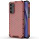 Защитный чехол Deexe Honeycomb Series для Samsung Galaxy M35 (M356) - Red (355734R). Фото 1 из 5