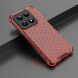Защитный чехол Deexe Honeycomb Series для Xiaomi 14T Pro - Red (365639R). Фото 3 из 5