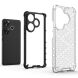 Защитный чехол Deexe Honeycomb Series для Xiaomi Poco F6 - Black (355031B). Фото 4 из 5