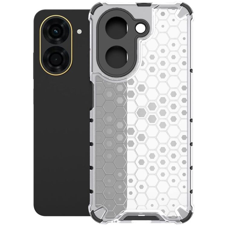 Захисний чохол Deexe Honeycomb Series для Xiaomi Redmi A5 - Grey: фото 1 з 6