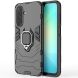 Защитный чехол Deexe Hybrid Case для Samsung Galaxy A26 (A266) - Black (371607B). Фото 2 из 6