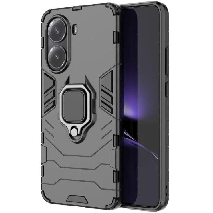 Защитный чехол Deexe Hybrid Case для Xiaomi Poco X7 Pro - Black: фото 1 из 6