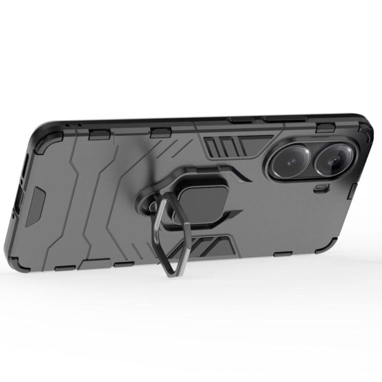 Защитный чехол Deexe Hybrid Case для Xiaomi Poco X7 Pro - Black: фото 2 из 6