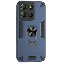Защитный чехол Deexe Hybrid Shell для Motorola Moto G15 - Blue: фото 1 из 7