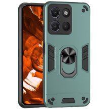 Защитный чехол Deexe Hybrid Shell для Motorola Moto G17 Power / G15 - Green: фото 1 из 7