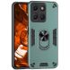 Защитный чехол Deexe Hybrid Shell для Motorola Moto G17 Power / G15 - Green (408422G). Фото 1 из 7