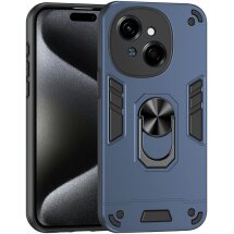Защитный чехол Deexe Hybrid Shell для TECNO Spark Go 1 - Blue: фото 1 из 7
