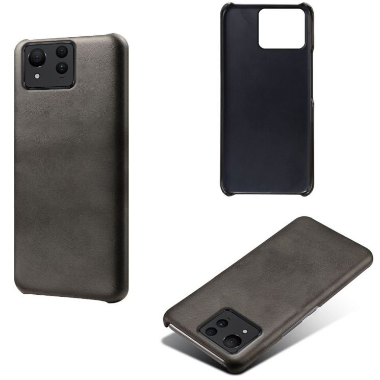 Захисний чохол Deexe Leather Back Cover для ASUS Zenfone 11 Ultra - Black: фото 4 з 4