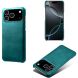Захисний чохол Deexe Leather Back Cover для iPhone 18 Pro / 17 Pro - Green (423614G). Фото 3 з 5