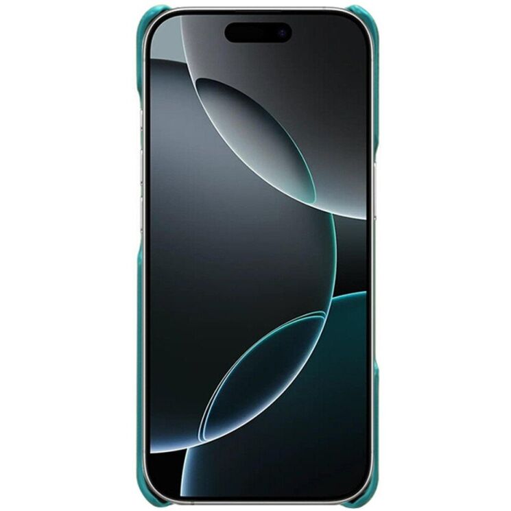 Захисний чохол Deexe Leather Back Cover для iPhone 18 Pro / 17 Pro - Green: фото 2 з 5