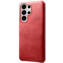 Защитный чехол Deexe Leather Back Cover для Samsung Galaxy S26 Ultra - Red: фото 1 из 4