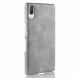 Защитный чехол Deexe Leather Back Cover для Sony Xperia L3 - Grey (215206H). Фото 4 из 5