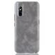 Защитный чехол Deexe Leather Back Cover для VIVO V15 Pro - Grey (227801H). Фото 2 из 7