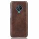 Защитный чехол Deexe Leather Back Cover для VIVO V17 - Coffee (317008C). Фото 2 из 7